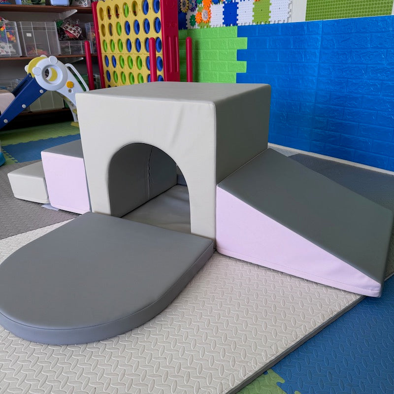 Soft Play Block Tunnel 1 Pink