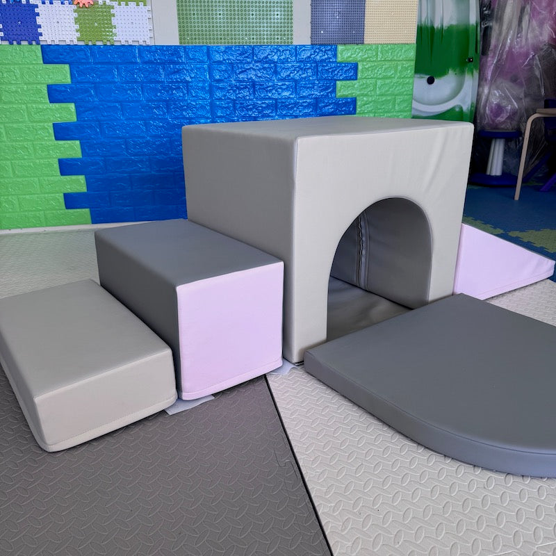 Soft Play Block Tunnel 1 Pink