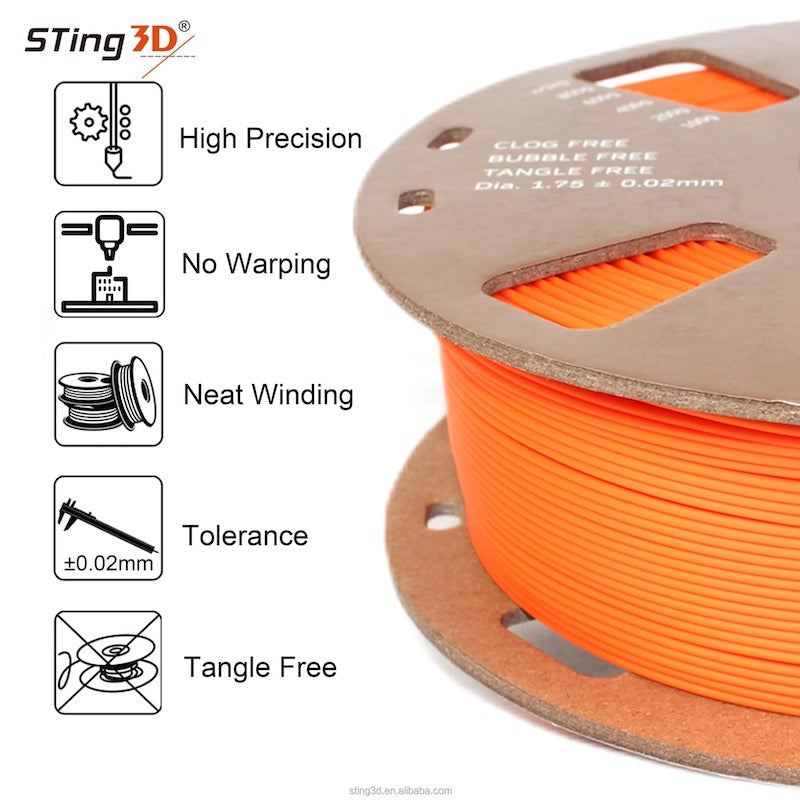 PLA 3D Printer Filament Luminous Green