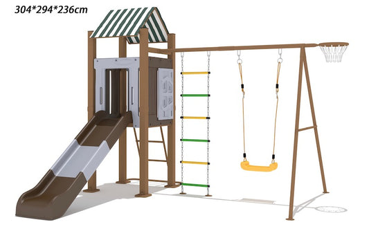 Xtreme Swing Slide Fort 02