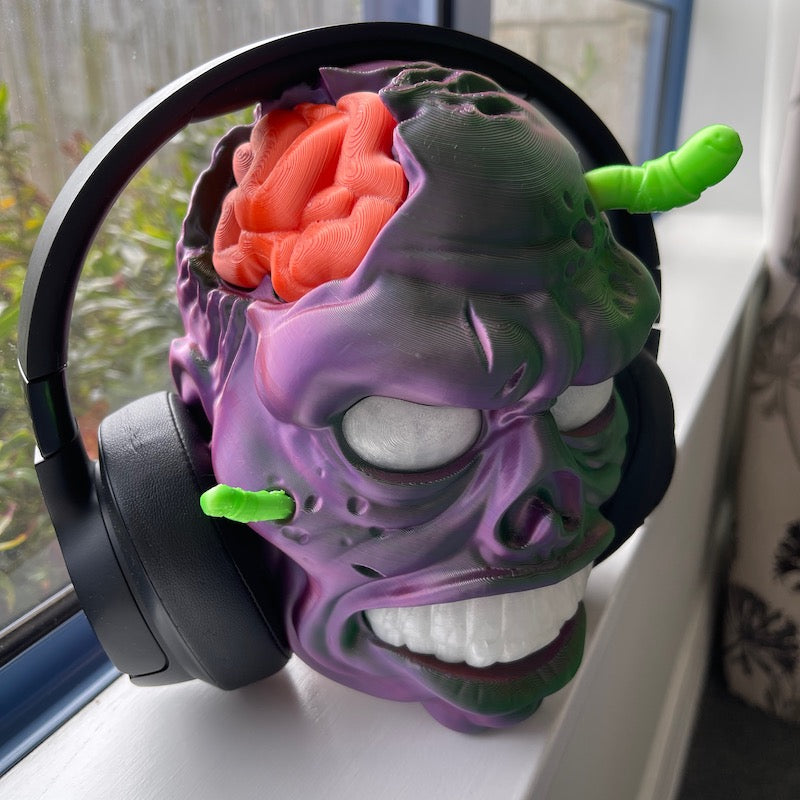 3D Printed Zombie Headphone Stand