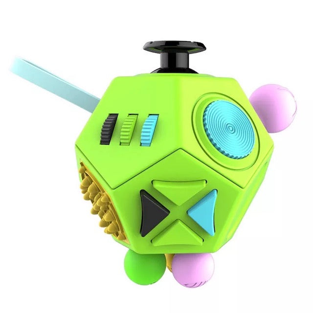 12 Sided Fidget Green