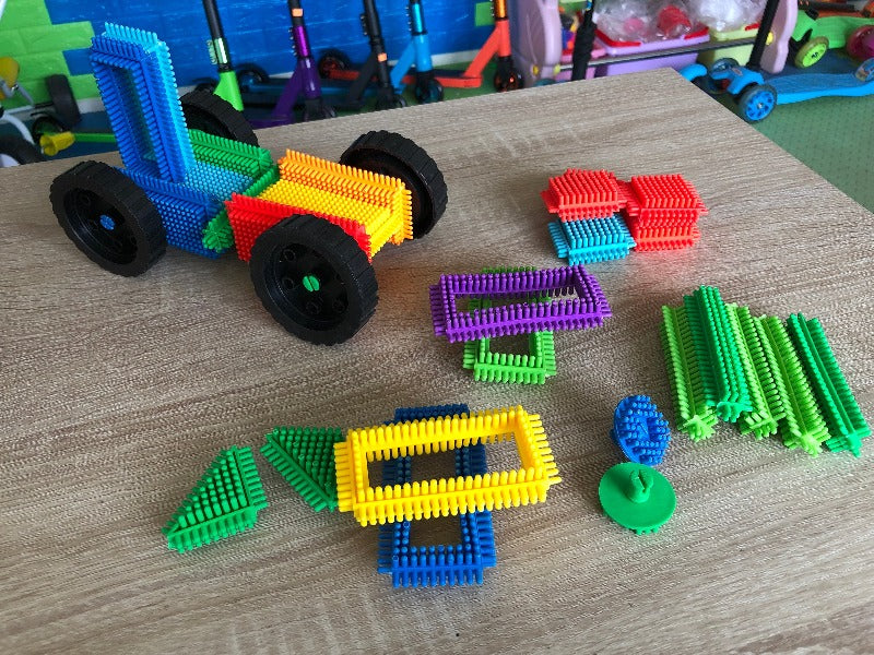 Waffle Blocks with Wheels