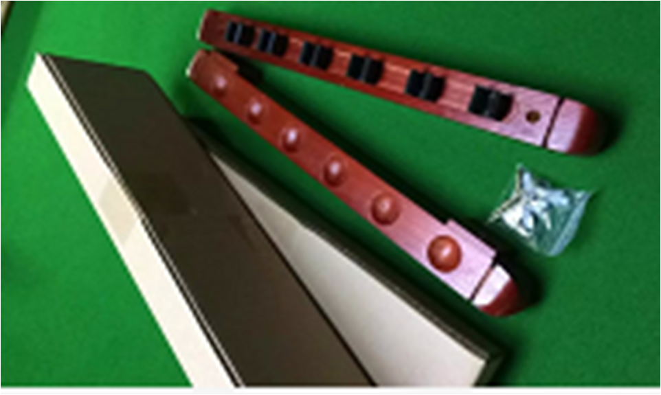 Wall mounted Cue Rack