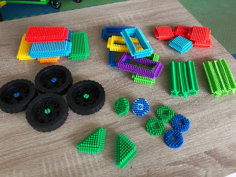 Waffle Blocks with Wheels