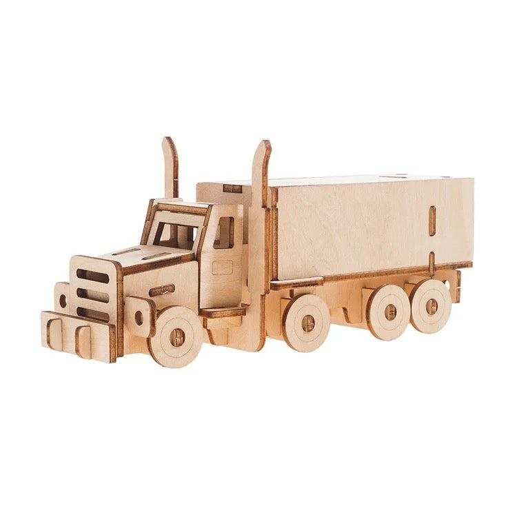 3D Laser Cut Wooden Puzzles
