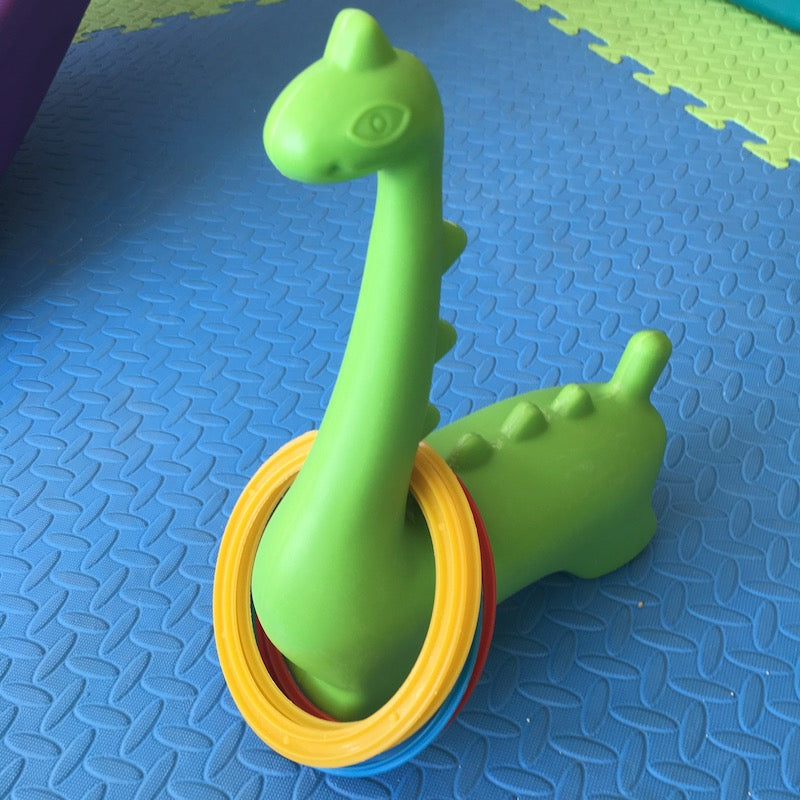 Animal Hoop Green Dino
