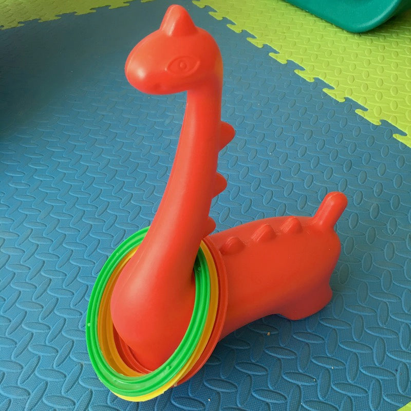 Animal Hoop Red Dino