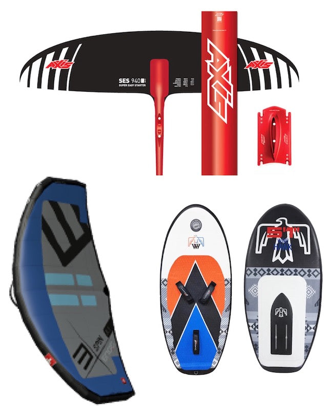 Axis, Ensis, Wind Hawk Wing Foil Package