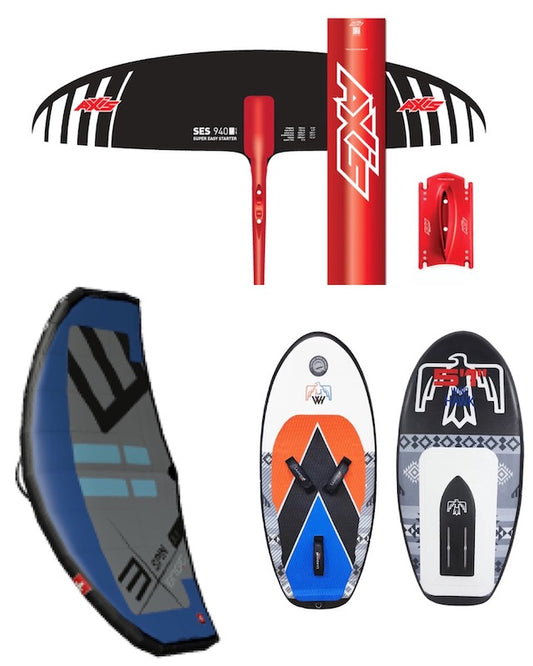 Axis, Ensis, Wind Hawk Wing Foil Package