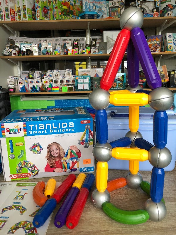 Smart Builders Magnetic Rods and Balls
