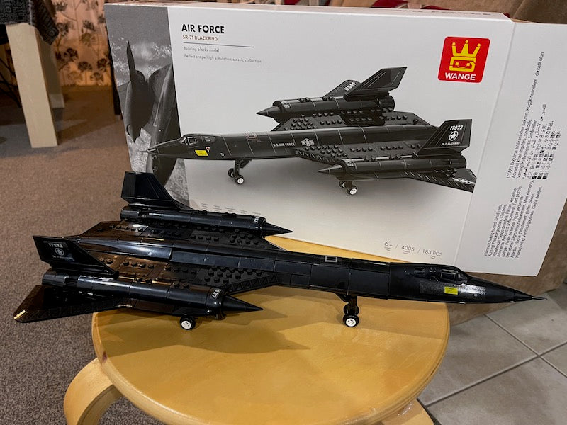 Building Block Air Force Series Blackbird