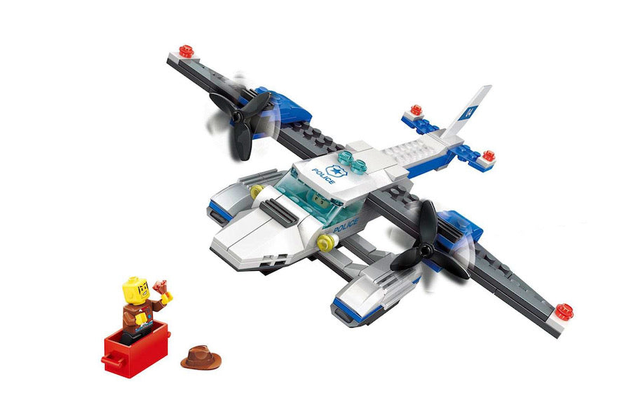 Building Block (Lego Compatible) Coast Guard Plane