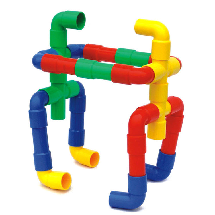 Connecting PIpes building pieces