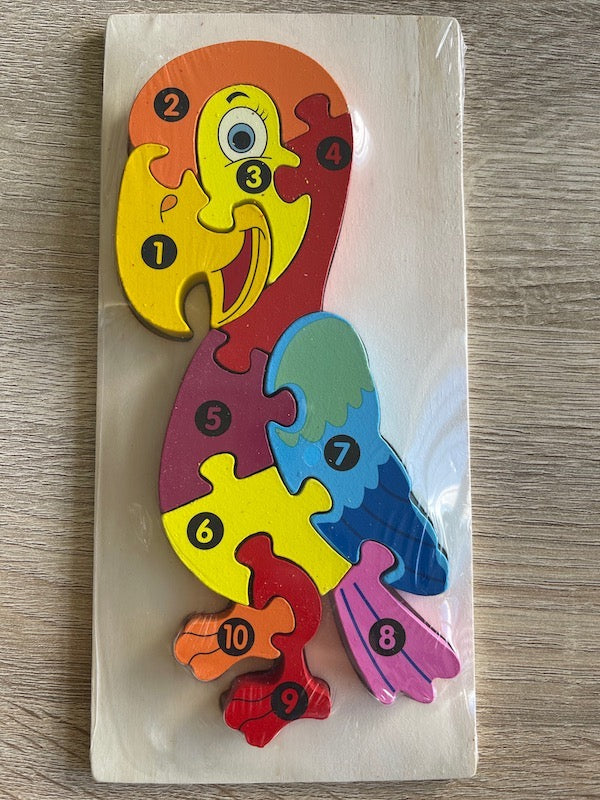 Counting Puzzle Bird
