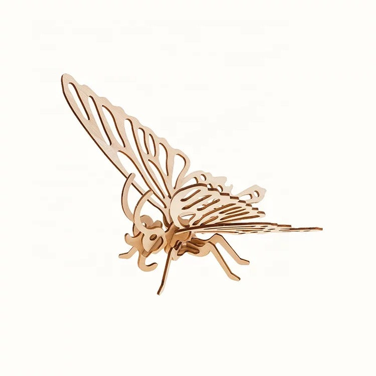 3D Laser Cut Wooden Puzzles