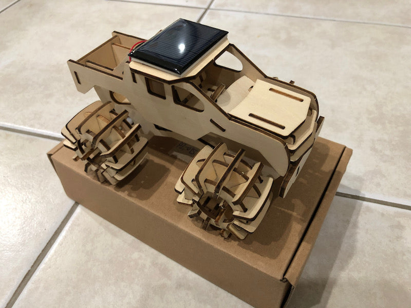 DIY Solar Powered Monster Truck