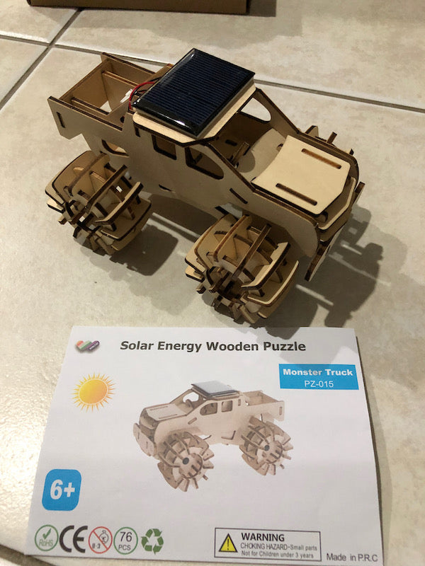 DIY Solar Powered Monster Truck