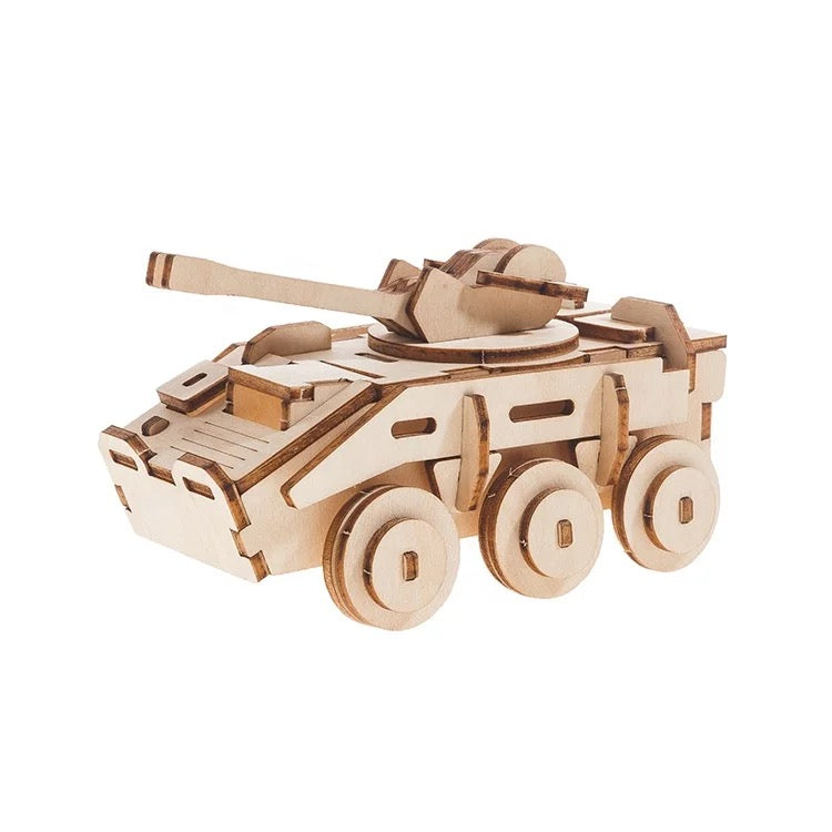 3D Laser Cut Wooden Puzzles