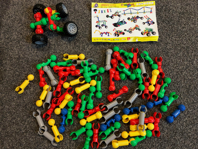 Jointers connecting pieces