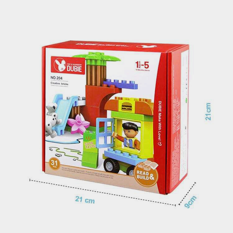 Junior Building Block Set Duplo Compatible