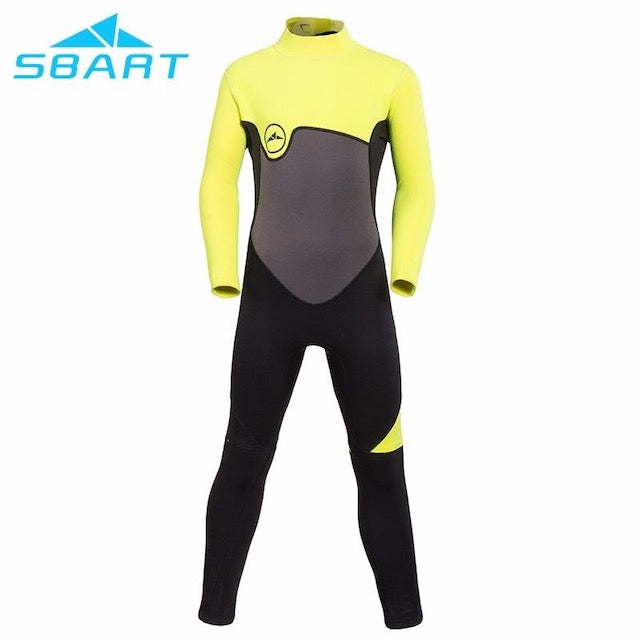 Kids Wetsuit Yellow