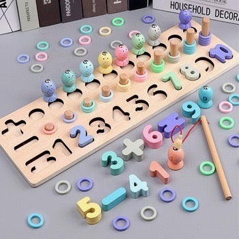 Learning puzzle pastel