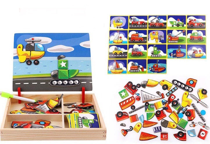 Magnetic Dress Ups Vehicles