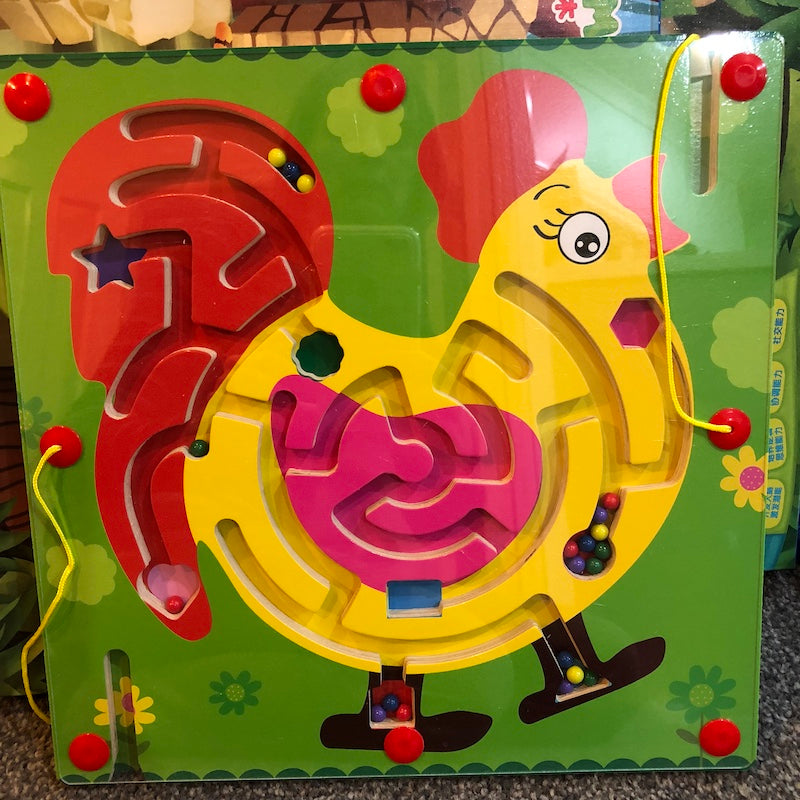 Magnetic Maze Rooster