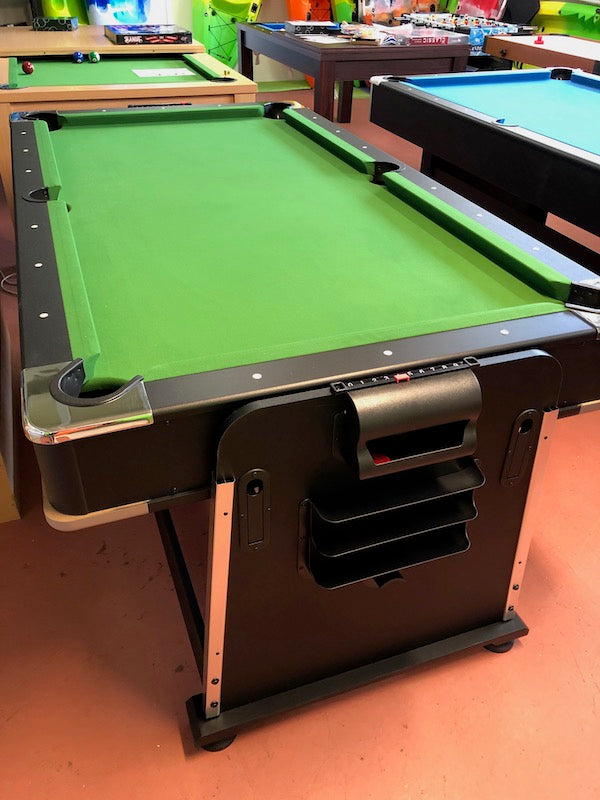 Multifunctional Rotating Pool and Air Hockey Table