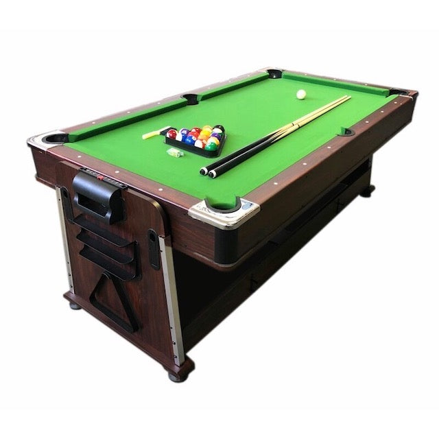 Multifunctional Rotating Pool and Air Hockey Table