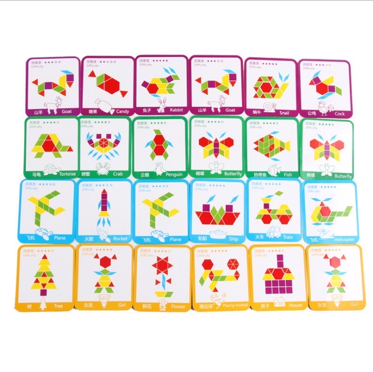 Pattern Blocks and Cards