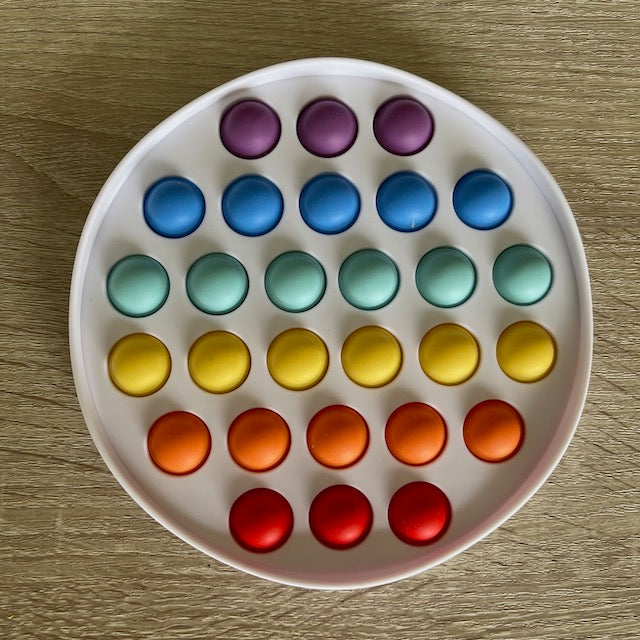 New Popit, White with Colours
