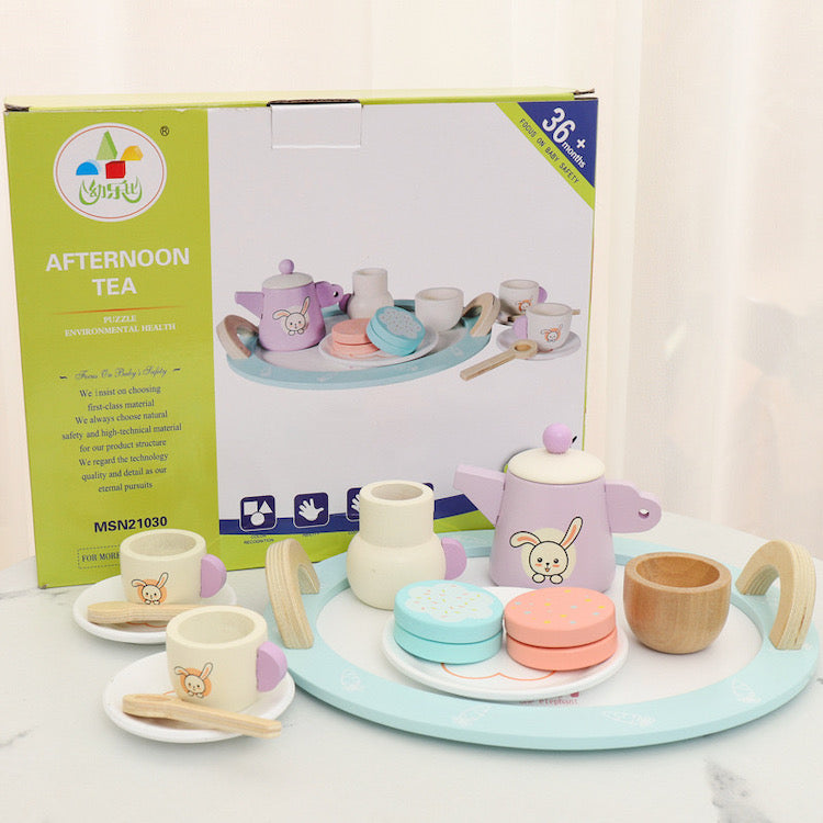 New Wooden Tea Set