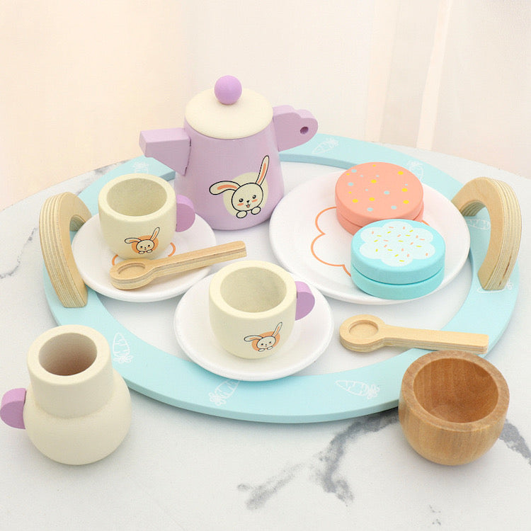 New Wooden Tea Set