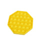 Push Pop Octagon Yellow