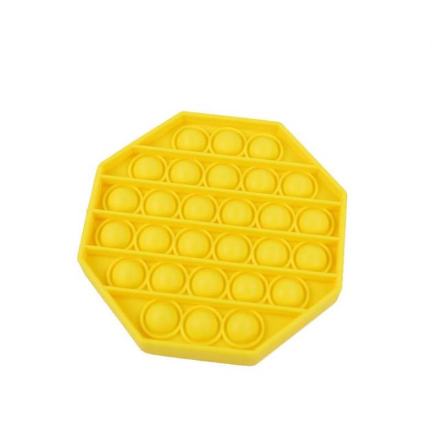 Push Pop Octagon Yellow