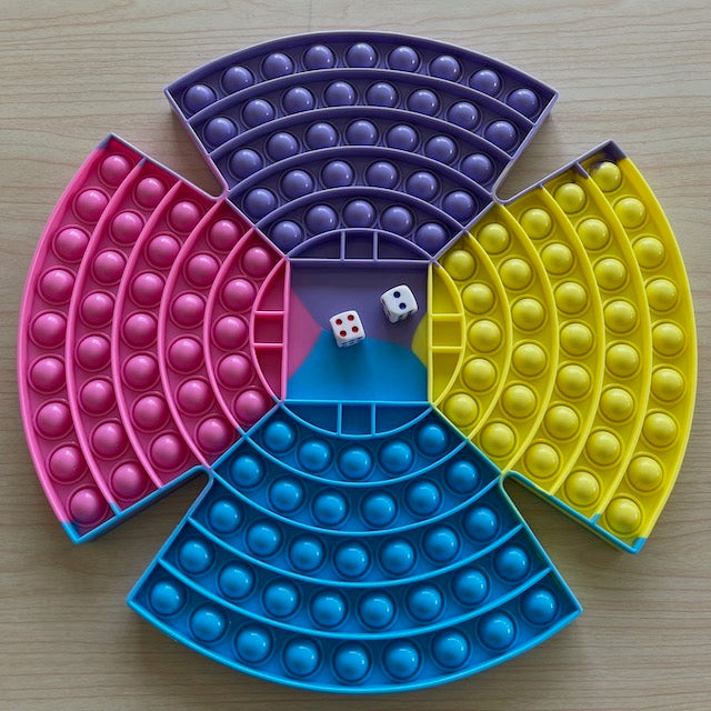 popit 4 player game