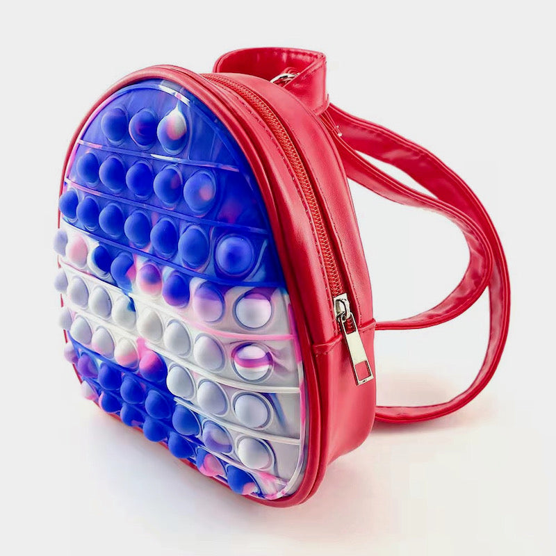 Popit Backpack red