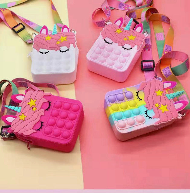Popit Unicorn Purse
