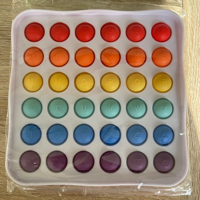 New Popit, White with Colours