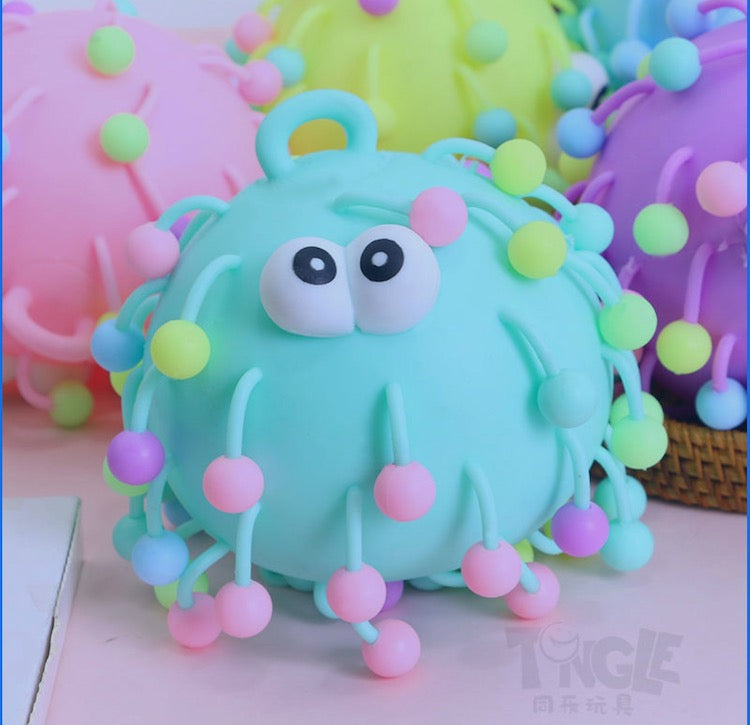 puffer ball stretchy toy