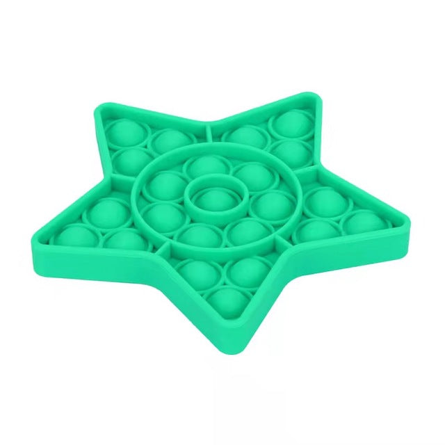 Push Pop Green Star