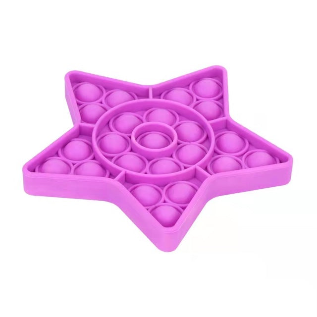 Push Pop Purple Star