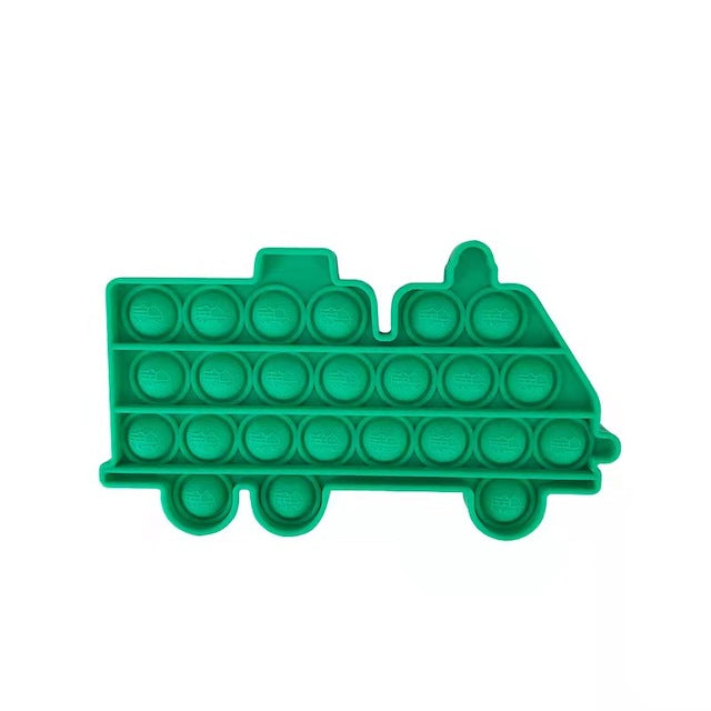 Push Pop (Popit) Fire Truck Green
