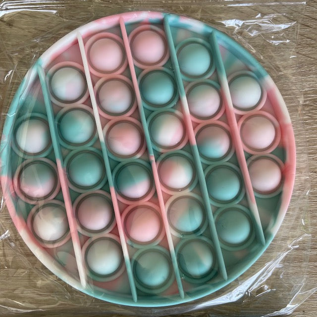Push Pop (popit) Pink Green Circle