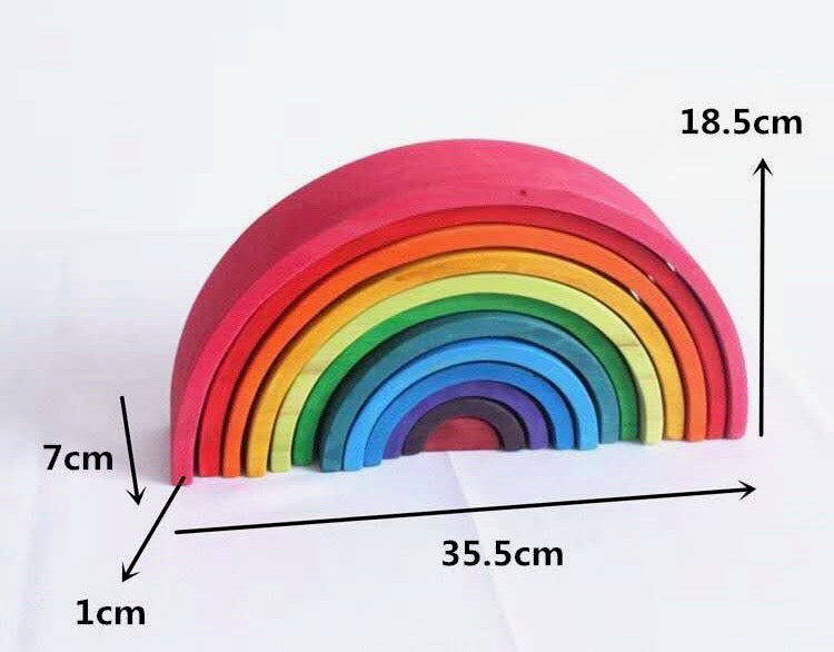 Rainbow Stacking Blocks