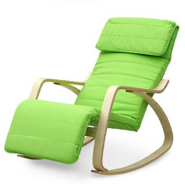 Rocking Recliner Chair Green