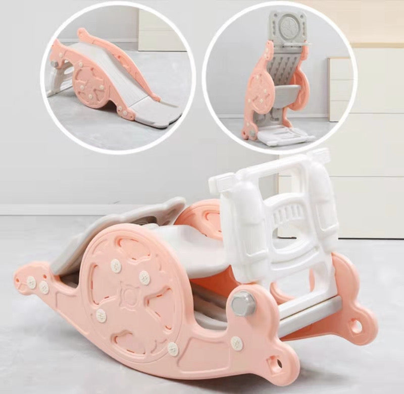 Rocker to Slide to Hoop pink