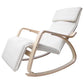 Rocking Recliner Chair white